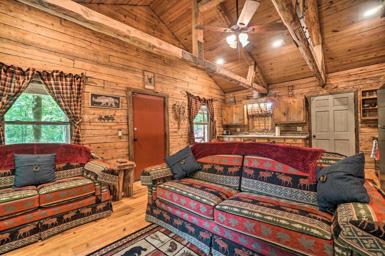 North Georgia Mtn Escape With Hot Tub And Games! Villa Sautee Nacoochee Exteriör bild