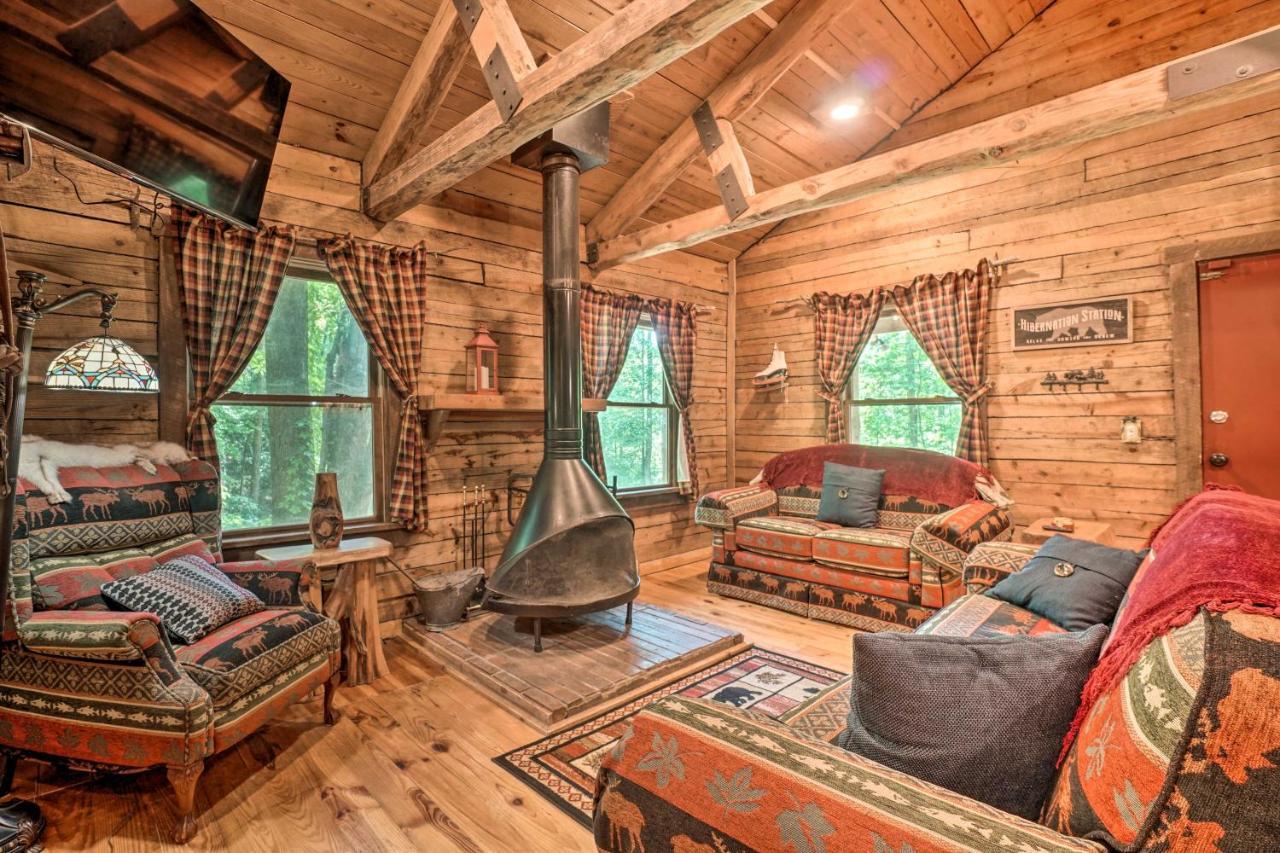 North Georgia Mtn Escape With Hot Tub And Games! Villa Sautee Nacoochee Exteriör bild