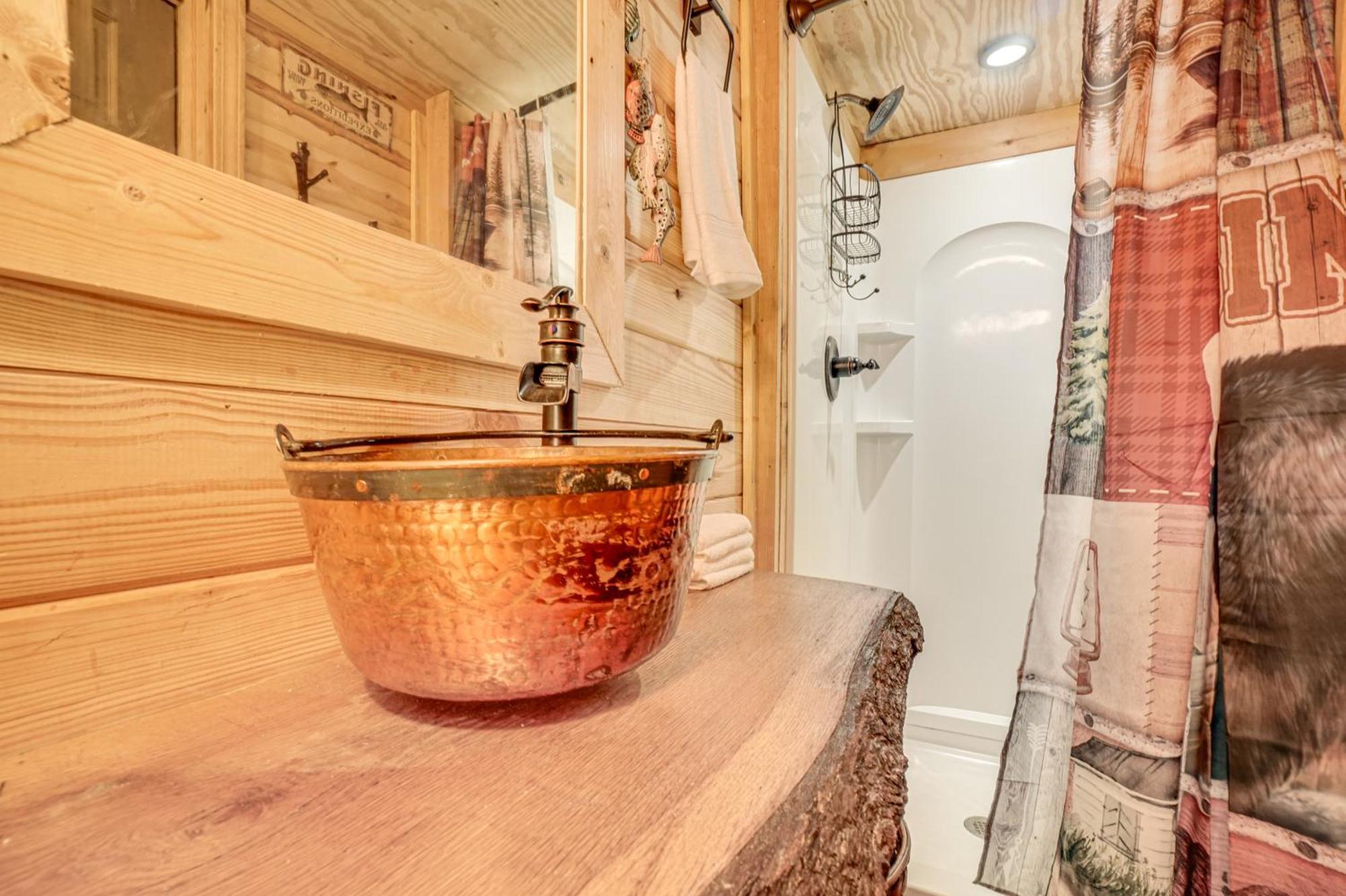 North Georgia Mtn Escape With Hot Tub And Games! Villa Sautee Nacoochee Exteriör bild